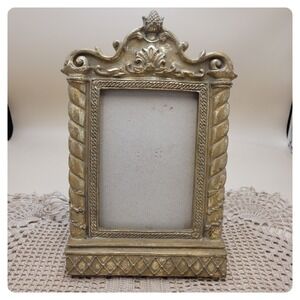 Elements Gold Ornate Baroque Style 4x6 Picture Frame Architectural Tabletop 10x6